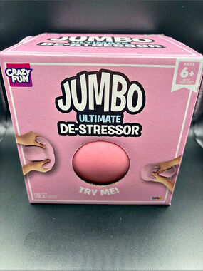 Crazy Fun Jumbo Ultimate De-Stressor Pink